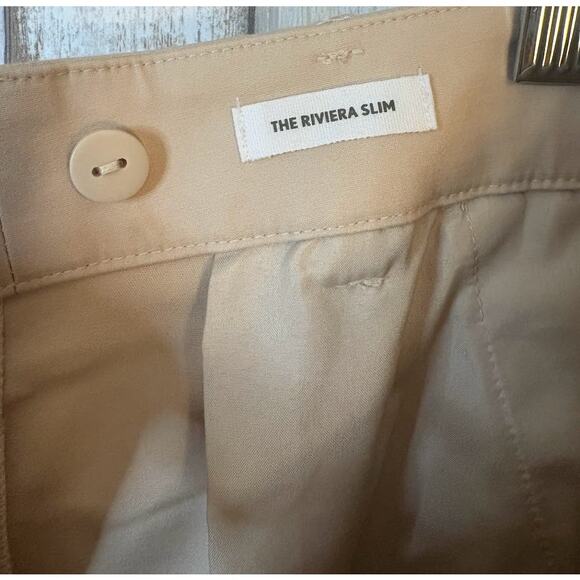 Loft Women's Khaki The Riviera Slim Chino Pants Curvy Size 12 NWT - Picture 7 of 8